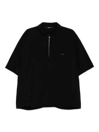 Songzio Zzero T-shirt met rits - Zwart