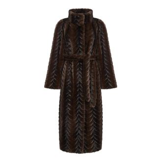 Cesare Gaspari Donna, Cappotti, Marrone, L, new