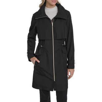 Cole Haan Water Resistant Packable Jacket in Black at Nordstrom, Size X-Small