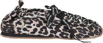 Ganni Sports Ballerina met Veters - Dames - Ballerinas - Bruin - 37 EU - Schoenen
