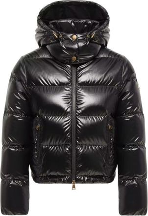 Moncler Black Quilted Hood Jacket
