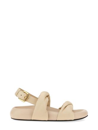 Marni White Solid Sandals