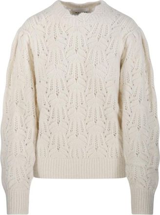Isabel Marant Celestine Pullover - Dames - Ronde hals truien - Beige - XS - Truien & Vesten