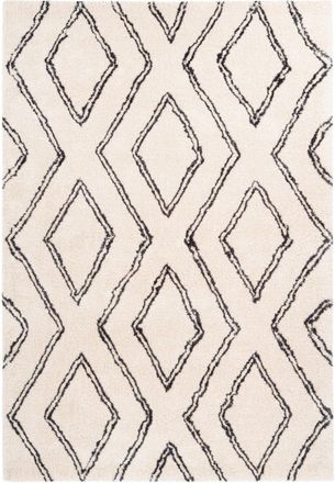 My Home Hochflor-Teppich »Jeana« rechteckig 27 mm Höhe retro, Wohnzimmer