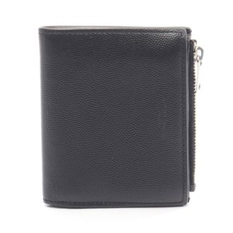Saint Laurent Black Leather Wallet (Bi-Fold) (Pre-Owned)