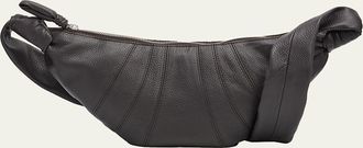 Christophe Lemaire Mens Small Croissant Leather Shoulder Bag