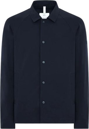 Duno Alder Korte Jas - Heren - Zomerjassen - Blauw - M - Nylon - Jassen