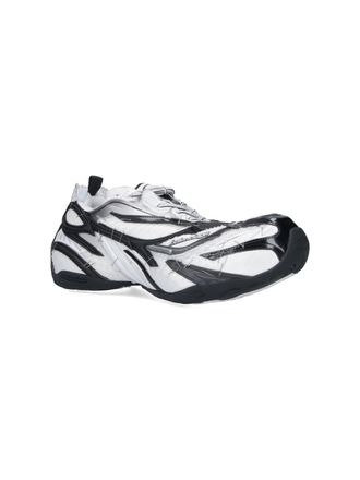 Balenciaga Mens Sneakers White Polyurethane