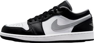 Nike Air Jordan 1 Low Black / Particle Grey - White 553558-040 Mens