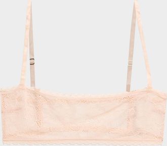 Kiki De Montparnasse Dahlia Scalloped Lace Bandeau
