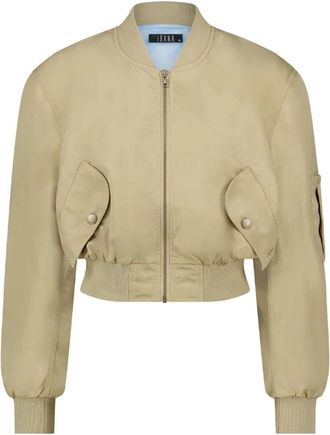 Ibana Stijlvolle Jas Joseph - Dames - Bomber jackets - Beige - XL - Jassen