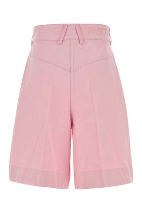 Patou Cotton Bermuda Shorts - Pink
