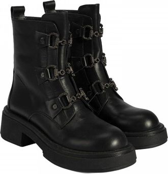 Desa Woman Ankle Boots - Textile Upper, Medium Flat Heel, Zip Closure, Breathable | Black - 37