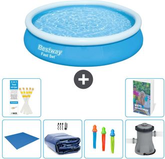 Bestway Piscina Bestway Fast Set Redonda - 366x76 Cm - 7-piezas S46