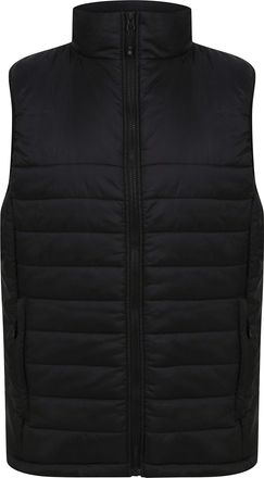 Henbury HB875 Unisex Padded Gilet - BLACK - XXX-LARGE