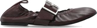 Alohas Alohas, Schoenen, Dames, Rood, 37 EU, Leer, Sarea Ballerinas