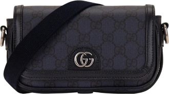 Gucci Cross Body Bags, male, Blue, Size: ONE SIZE Shoulder Bag