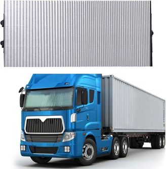 OEM Parasol Retr&aacute;ctil Para Parabrisas De Autom&oacute;vil, Parasol Grande Que Bloquea El 99 % De Los Rayos Uv Para Mantener Su Cami&oacute;n Fresco, Parasol Autom&aacute;tico 