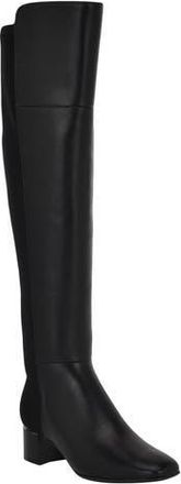 Calvin Klein Pemmie Over the Knee Boot in Blk01 at Nordstrom Rack, Size 8.5