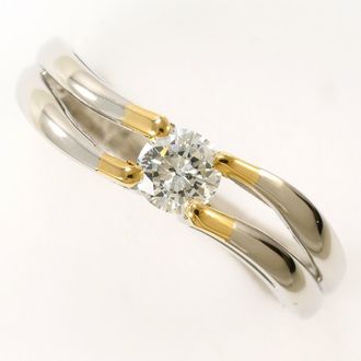 C&A Unbranded Platinum yellow gold yellow gold (18K) Platinum 900 Band Ring (Pre-Owned)