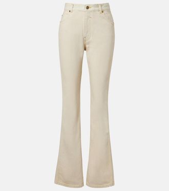 Balmain Faded bootcut jeans