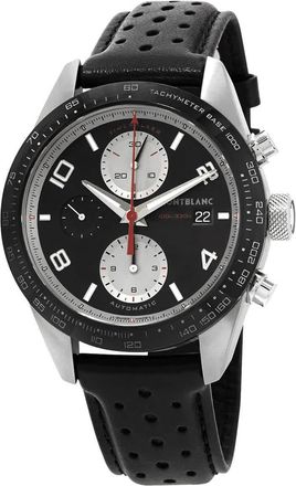 Montblanc Timewalker Chronograph Automatic Black Dial Mens Watch 119941