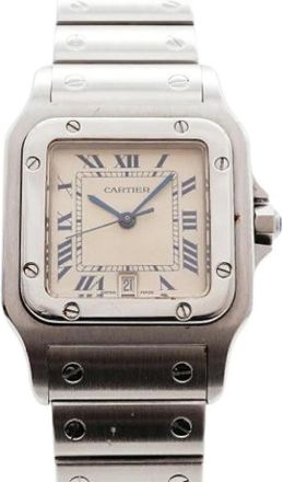 Cartier Pre-owned Vintage Polshorloge - Heren - Vintage Horloges - Beige - ONE Size - Vintage