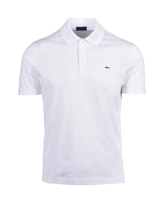 Paul & Shark White Cotton Regular Polo Shirt