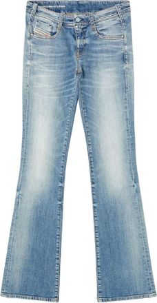 Diesel Blue Bootcut Mid Rise Jeans
