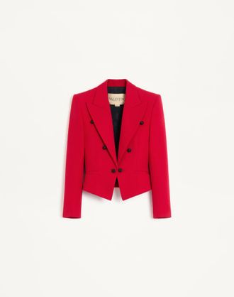 Valentino Giacca In Lana Vergine Donna PARIS 36