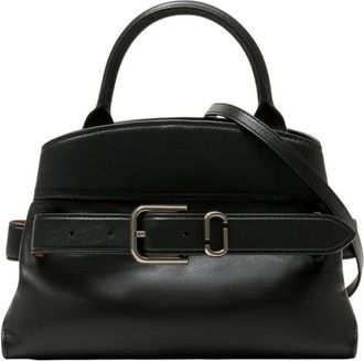 Marc Jacobs The Satchel Small Top Handle Bag Black