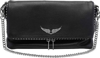 Zadig&Voltaire black rocky ii crossbody bag