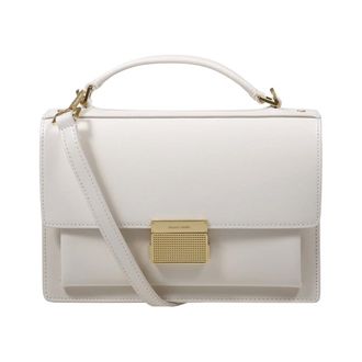 Golden Goose Bolso de Cuero Palmellato con Detalles Dorados - Bags - Mujer - Blanco - ONE SIZE