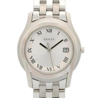 Gucci Pre-owned 5500M Polshorloge - Heren - Vintage Horloges - Grijs - ONE Size - Vintage