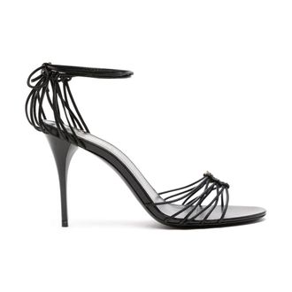 Saint Laurent High Heel Sandals, female, Black, Size: 11 US Babylone Sandals