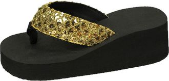 Generic Womens Shoes Wedge Heel Black Womens Beach Slippers with Slope Heel Hollow Casual Slippers Slope Bottom Shoes Sandals Compatible with Motorcycle Shoes