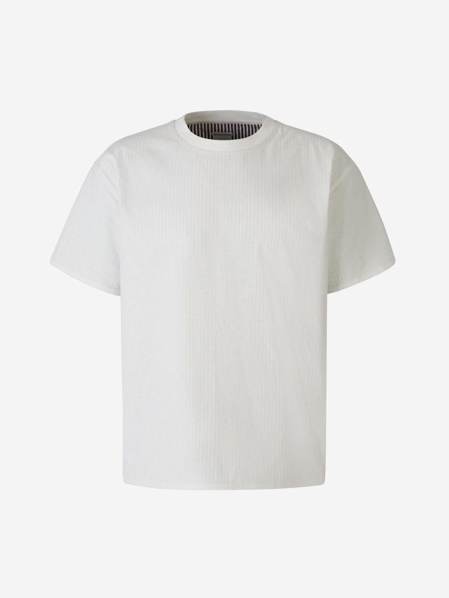 BOTTEGA VENETA ボッテガヴェネタ WHITE COTTON T-SHIRT Bottega Veneta® Men's Cotton Jersey T-Shirt in White. Shop