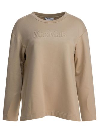 Max Mara Zijde En Katoenen Sweatshirt
