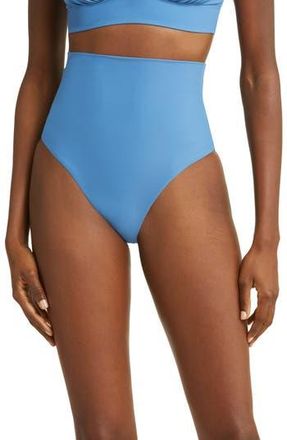 Bondi Born Faith High Waist Bikini Bottoms in Delft Blue at Nordstrom Rack, Size Large