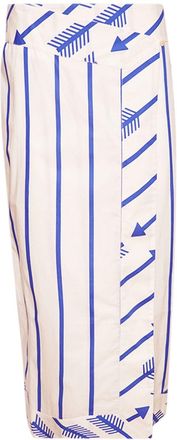 Johanna Ortiz Mar de Cortes midi skirt - women - Cotton - 8 - White