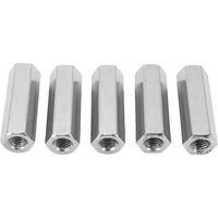 OEM Tuerca De Acoplamiento Hexagonal M10x1.5, 5 Piezas, Tuercas De Conexi&oacute;n De Acero Inoxidable 304 Resistentes A La Corrosi&oacute;n, Anticorrosi&oacute;n Para Pernos 