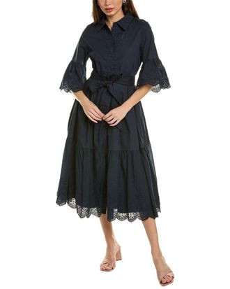 Gracia Tiered Shirtdress