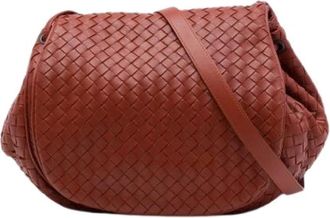 Bottega Veneta Borsa a tracolla in pelle intrecciata Pre-owned - - Pre-owned - Donna - Marrone - ONE SIZE