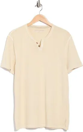 Lucky Brand Burnout Notch Neck T-Shirt in Fog at Nordstrom Rack, Size Xx-Large
