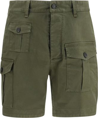 Dsquared2 Cargo Shorts - Shorts - Hombre - Verde - 2XL