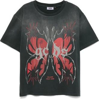 GCDS Butterfly T-shirt - Black