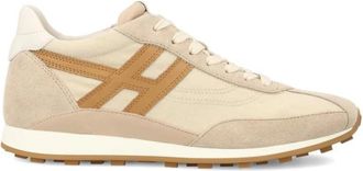 Hogan Sneakers - Heren - Sneakers - Beige - 37 1/2 EU - Su&egrave;de - Schoenen