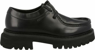 Ferragamo Deroy Leather Dress Shoes