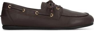 Kazar Natuurlijk Leren Halfhoge Schoenen - Dames - Bootschoenen - Bruin - 36 EU - Leer - Schoenen