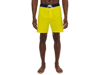 Hurley Phantom Eco One Only Solid 18 Mens Swimwear Bright Yellow : 29, Elastane/Polyester